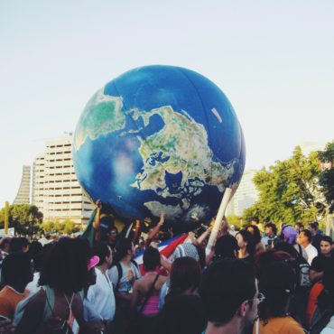 Demo beim Weltsozialforum in Porto Alegre 2003