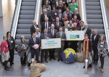 Auszeichnung zur Europaeischen Metropolregion Nuernberg als Fairtrade-Region