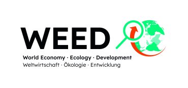 Logo von WEED - World Economy, Ecology, Development Logo von WEED - World Economy, Ecology, Development